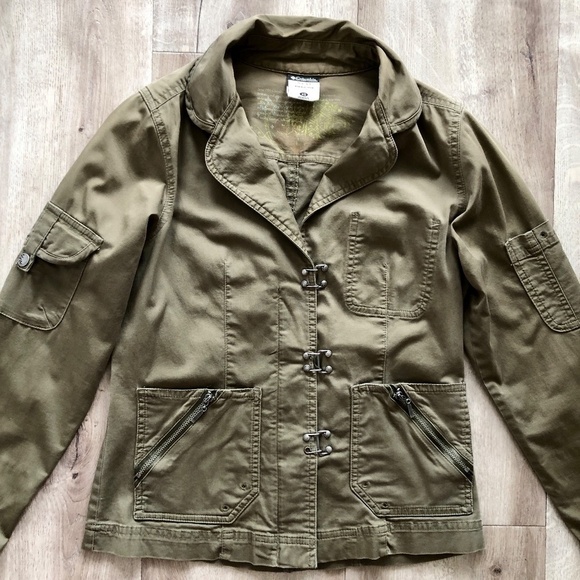 Columbia, XCO Utility Jacket, Blazer, Army Green Colour, Size XS, Good Condition - Picture 6 of 15